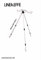 Lineaeffe Tripode da Pesca surfcasting reggicanne Bastone Porta canne treppiede (3 sezioni)