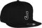MFAZ Morefaz Ltd Jugend Baseball Kappe Kinder Mütze Basecap Mädchen Junge Schwarz Twill Snapback (J)