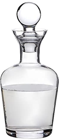 Water Jug Pitcher Glass Carafe Jar Decanter with Stopper Spring Summer Wedding Anniversary Glassware Gift (31oz / 900ml)