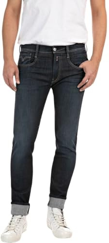 Replay Herren Jeans Anbass Slim-Fit mit Power Stretch
