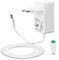 12V 2A Fuente de Alimentación para Tiras de LED, Transformador AC 200-240V a DC 12V Adaptador de Controlador de 24W con Cable de 5ft/1,5m, EU Cargador, Conector de 5,5 x 2,1mm, Aprobación GS TUV CE