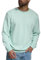 Indicode Herren Holt Sweatshirt aus Baumwollmischung | Sweater mit RIPP-Bündchen Pullover für Männer Quiet Wave, XXL