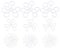 YINETTECH 300PCS Pellet Bait Bands Elastic Bands for Carp Fishing Hair Rigs Hooks Carp Coarse Terminal Tackle Carp Fishing Accessories Transparent 5mm 7mm 10mm