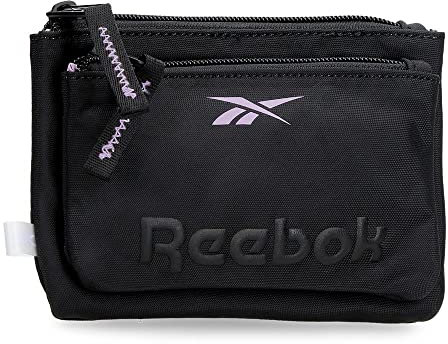 Reebok Linden Trousse De Toilette Deux Compartiments Noir 17x9x2 cms Polyester