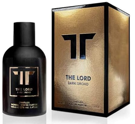 Chatler Profumo Eau de Parfum The Lord Dark Orchid 100 ml - Floreale Orientale Fragranza - Adulto