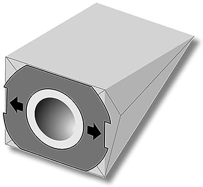 10 Staubsaugerbeutel kompatibel mit Omega Contur Plus, 10 Staubbeutel + 2 Motor-Filter, kompatibel mit Staubsaugerbeutel Swirl O87