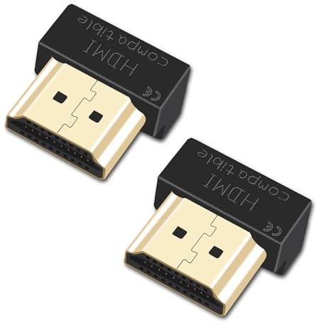 EVanlak Produkttitel: 8K 4K120hz HDMI Virtual Display Adapter – Emulieren Sie Monitor Display Headless Connector für überlegene Anzeigequalität bei EDID (8K 7680×4320@30Hz & 4K 120Hz)-2P