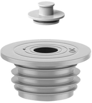 WSRRDRECVHi Junta de Manguera de Drenaje, Tapón de Silicona, Sello de Tubería de Lavadora, Tapón de Suelo Antiolor, Anillo de Sellado
