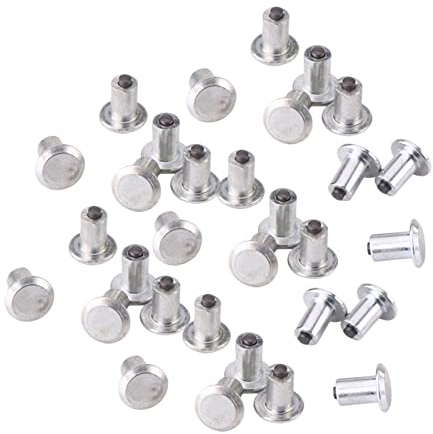 100 Stück 9 mm/0,35 Zoll Radreifen-Stehbolzen, Schneereifen-Spikes für Auto, Auto, SUV, ATV