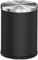 BOKIOESDE Simple And Elegant Trash Can With Odor-Preventing Lid Rust Proof Stainless Steel Trash Bin For Kitchen Cleaning Tools, black, 7L