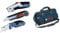 Bosch Professional Three-Part Knife Set + toolbag, Size L