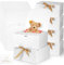 Geschenkbox mit Deckel,12PCS Geschenkbox weiß 20 * 20 * 10cm Geschenkbox Groß Geschenkboxen mit Deckel Band Grußkarten, Geschenkkarton Schwarz Für Hochzeit,Party,Valentinstag,Geburtstag