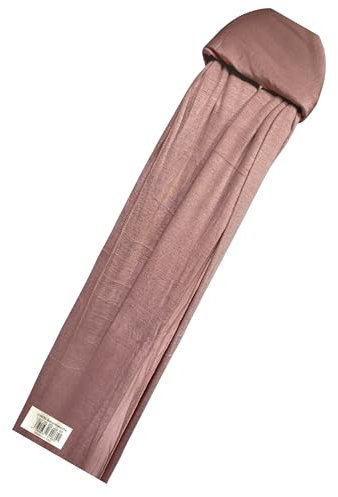 100% Baumwolle Cotton Hijab Jersey Kopftuch Frauen Premium (Alt Pink #08)