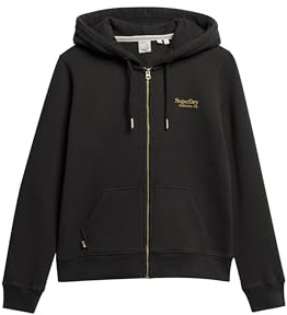 Superdry Damen Essential Kapuzenjacke mit Logo