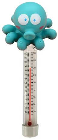 Schwimmender Temperatursensor für Pool, Wasserthermometer für Babybadewanne | einfaches Ablesen für Spa, Pool, Aquarium und See