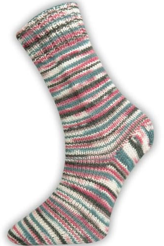 ONline Garne Sockenwolle Sort. 380 BAMBUS COLOR Farbe 3135