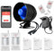 WiFi Alarmanlage Haus 115dB Lautes Sirene 9-teiliges Set Alarmanlage Wohnung mit Fenstersensor und Alarmanlage tür via Echtzeit APP Push, Ring Alarm für Tür Fenster, Wohnmobil,Garage (2.4GHz WiFi)