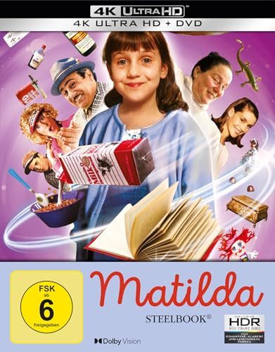 Matilda (Limitiertes Steelbook, 4K-UHD+DVD)