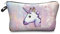 Leah's fashion-Trousse de toilette Pink pochette licorne Sac Cosmétique Femme Multifuncition Pot à crayons (Licorne)