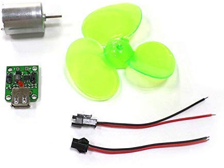 Generadores de energía alternativa, Mini generador de viento eléctrico alternador DIY Kit portátil de emergencia cargador de teléfono móvil micro motor de turbina de viento 1 juego