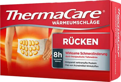 ThermaCare Rückenumschläge S - XL zur Schmerzlinderung,2St