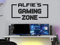Gaming Zone Personalised Wall Stickers Gamers Zone Wall Decals Mural Gaming Wall Stickers (Black Gloss, W60xH28cm)