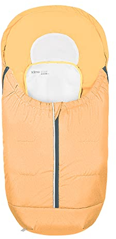 Odenwälder Babynest Sommerfußsack Klimocool Coolmax, Klimo-cool Systemfußsack, mustard
