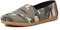 TOMS ALPARGATA Espadrille Canvas Herren, green Woodland Camouflage Print, 42 EU