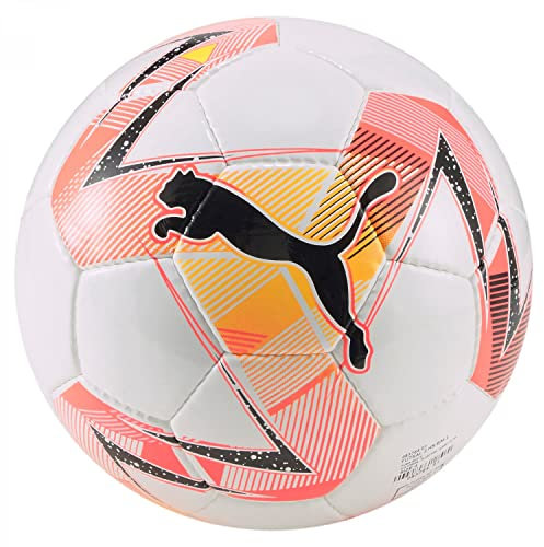 Puma Fussball Futsal 2 HS 083764 Puma White-Sunset Glow-Sun Stream 3