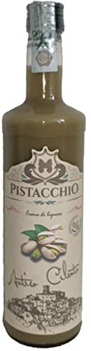 Liquore Crema di Pistacchio | Antico Cilento | Liquore Cremoso | Produzione Alta Qualità Artigianale | Bottiglia 70Cl | Idea Regalo