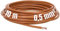 Kalitec 10 Metres H05V-K 0.5 mm² Brown I Cable 0.5 mm2 as Wiring Cable I Flexible Core Cable PVC Single Core I Stranded I Jumper Wire