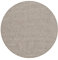 the carpet Premium Wool Handweb-Teppich, Naturfaser Wollteppich, Eleganz im skandinavischen Flachgewebe-Stil, Beige, 160 cm Rund