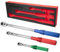 UYECOVE Drehmomentschlüssel Set, 3 teilig Drehmomentschlüssel 1/4 5-25Nm, 3/8 20-120Nm, 1/2 40-220Nm, ±3% Fehlergenauigkeit Drehmomentschlüssel für Fahrrad, Motorrad, Auto, LKW