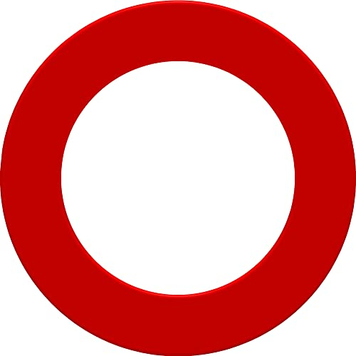 KOTO darts Surround Rot, Dart wandschutz, offizielle Dartscheibengröße