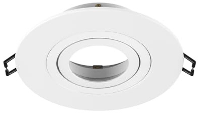SLV NEW TRIA 75 XL, Deckeneinbauring, D: 11 H: 2.6 cm, IP20, weiß