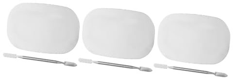 DRESSOOS 3 Set Di Palette Per Il Trucco, Palette Per Miscelazione Per Truccatori, Palette Per Miscelazione Dei Colori, Piastra Per Il Trucco Per Fondotinta, Palette Per Miscelazione Per