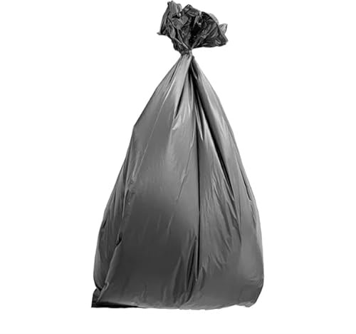 Jantex Heavy Duty Bin Bags 160Ltr, Black (Pack of 100), 160 Ltr | Puncture-resistant design prevents messy spills, offering reliable performance for demanding commercial waste.