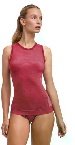 Falke Women's Wool-Tech Light Sleeveless Sports Functional Shirt Thermoregulating for Hot and Cold Weather Breathable Climate-Regulating Odour-Neutralising Wool Functional Yarn 1 piece