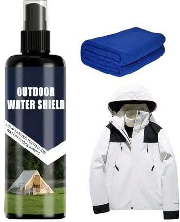Tent Waterproofing Spray – 100 ml Coating Protector, Waterproofing Spray for Camping Equipment, for Shoes, Fabric, Tent, Boot, Basketball, Furniture, Upholstery, Clothing, Motorhome, Patio
