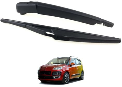 Heckscheibenwischer-Set für Citroen C3 Picasso 2009-2015 OE: 6429HE, Hinten Wischerarm mit Wischerblatt Heckscheibenwischerarm und -Blatt