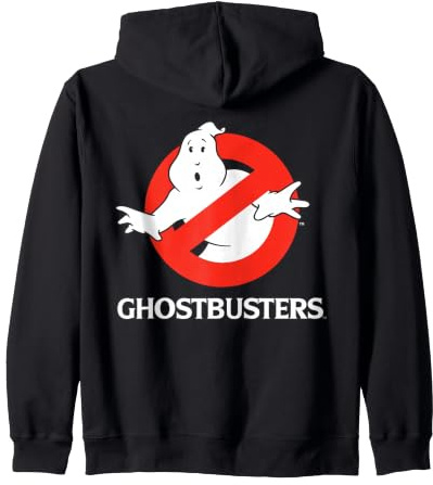 Ghostbusters Classic 1984 Logo Schild Fan Retro 80er Jahre Geek Movie Kapuzenjacke