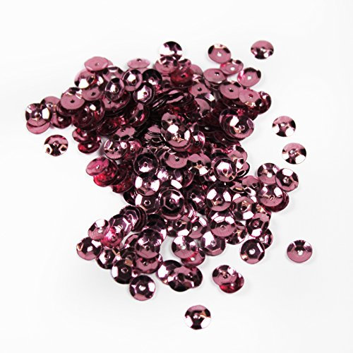 Darice Cupped rosa paillettes, 5 mm, confezione da 800