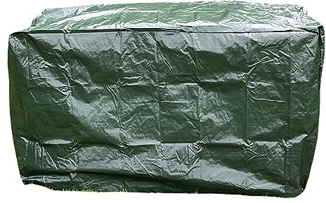 Selections Waterproof 3 Seater Garden Bench Cover in Green (1.6m)