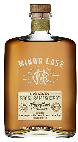 Minor Case Straight RYE WHISKEY Sherry Cask Finished 45% Vol. 0,7l