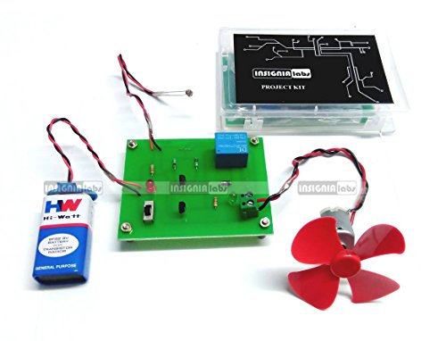 INSIGNIA LABS - LDR Sensor Based Motor/Fan Control Project - Electronic School/College Project