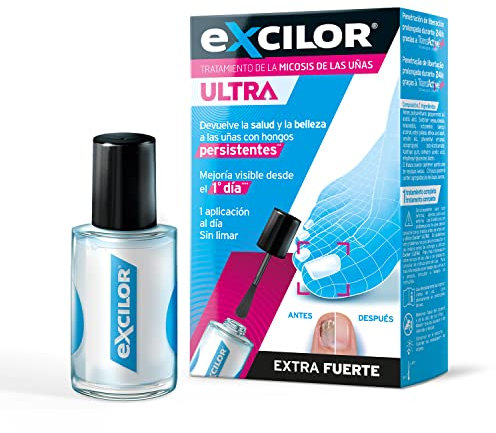 Excilor Ultra Medical Nail Treatment Cream, 30 ml (Nail Fungus Treatment with Immediate Brightening Effect, Compatible with Nail Polish)