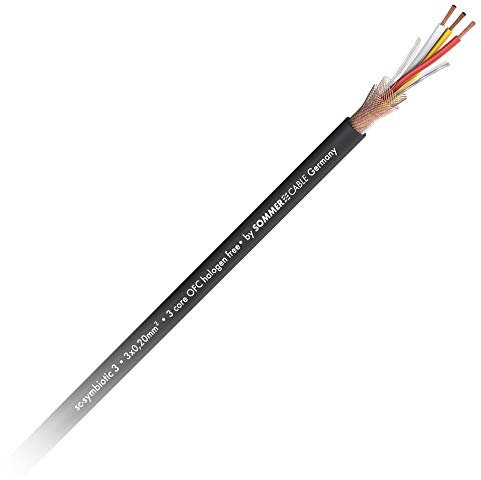 Sommer Cable SC-Symbiotic 3 Mikrofonkabel 3x 0,20 mm² TPE flexibel symmetrisch halogenfrei ab 1m+ Meterware - 200-0601H3