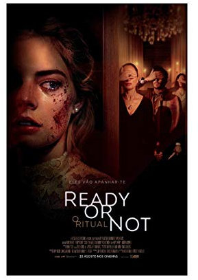 Leinwand-Poster, Motiv: Film Ready or Not oder Night, 40 x 60 cm, ohne Rahmen