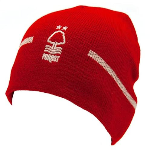 Offizielle Nettingham Forest Beanie für Erwachsene, Rot