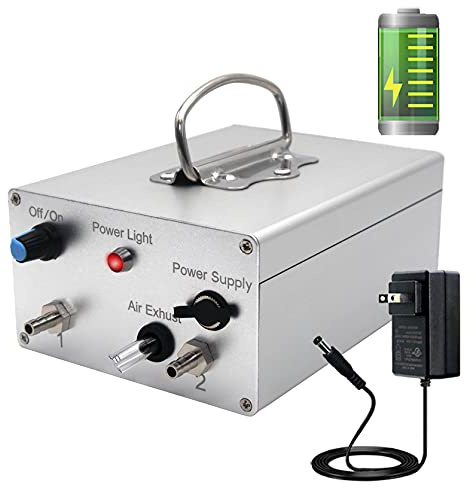 Hantop Pompe à vide pulsante compatible avec machine à traire Hantop (pompe à batterie réglable)